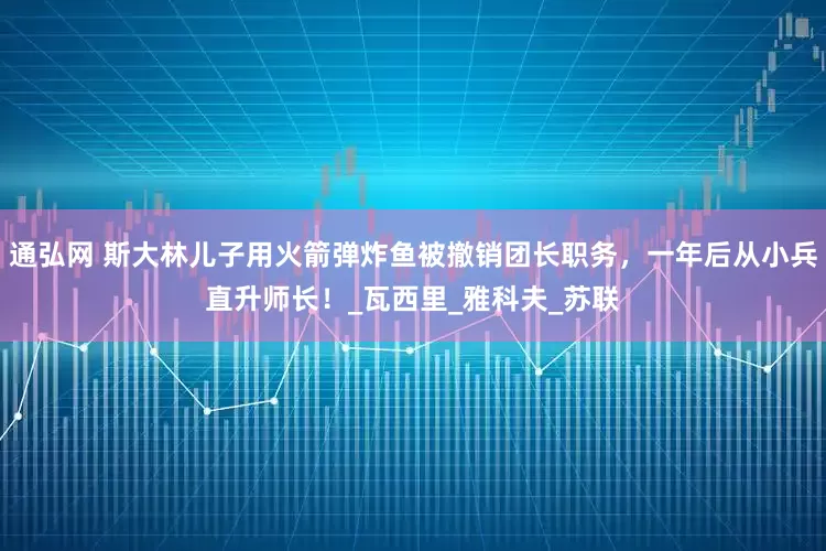 通弘网 斯大林儿子用火箭弹炸鱼被撤销团长职务，一年后从小兵直升师长！_瓦西里_雅科夫_苏联