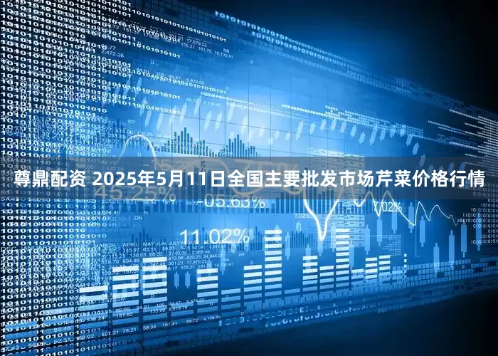 尊鼎配资 2025年5月11日全国主要批发市场芹菜价格行情