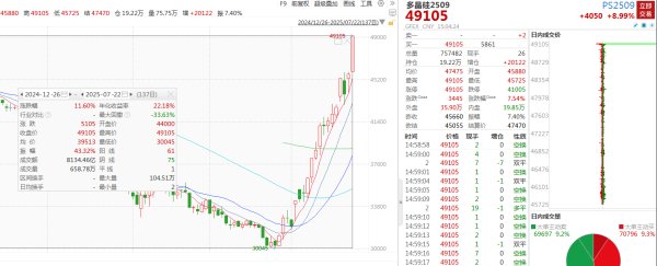 配配查 V观财报｜涨停！多晶硅创新高，有公司净利预增超200%
